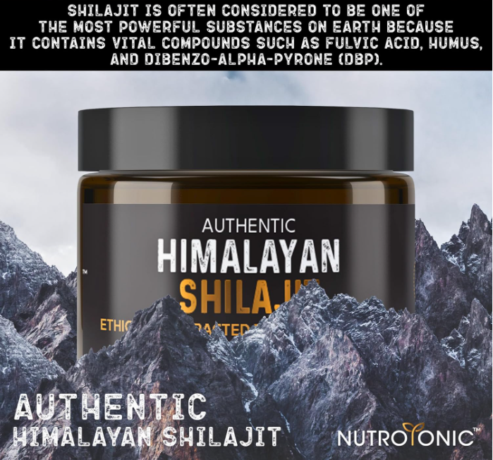SHILAJIT ORIGINAL HIMALAYA - Vitalidad, Potencia y Energía de origen natural - Últimas Unidades