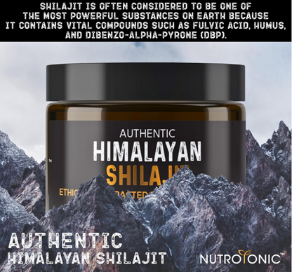 SHILAJIT ORIGINAL HIMALAYA - Vitalidad, Potencia y Energía de origen natural - Últimas Unidades