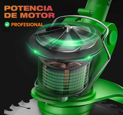 Cortadora de Césped Inalámbrica con 2 baterías 88v + accesorios