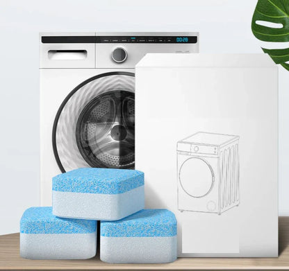 Deep Clean Tabs™ - Pack 60 pastillas limpia lavadora - Deja Tu Lavadora como Nueva