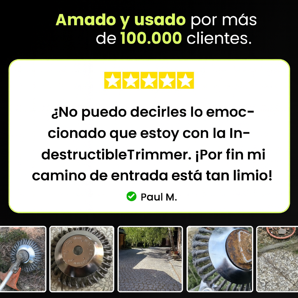 Indestructible Trimmer™ - PODA todo en segundos
