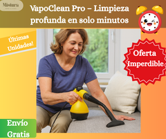 VapoClean Pro – Limpieza profunda en solo minutos ⏰