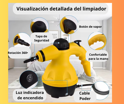 VapoClean Pro – Limpieza profunda en solo minutos ⏰