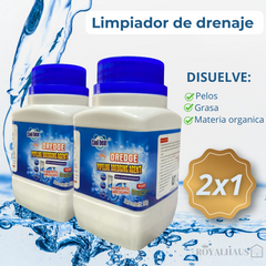 Polvo Limpiador De Drenaje - Destapador potente de tuberías