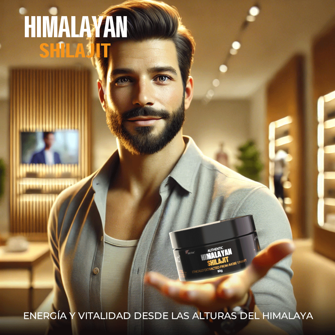 SHILAJIT ORIGINAL HIMALAYA - Vitalidad, Potencia y Energía de origen natural - Últimas Unidades