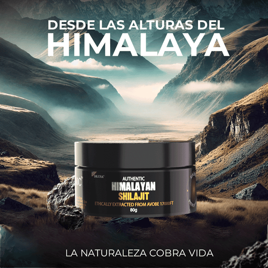SHILAJIT ORIGINAL HIMALAYA - Vitalidad, Potencia y Energía de origen natural - Últimas Unidades